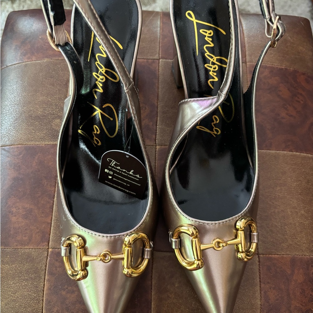 Women's Bronze Heels
